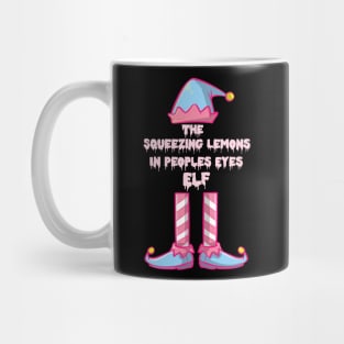 Pastel Goth Christmas Elf Kawaii Gothic Sarcastic Eboy Egirl Mug